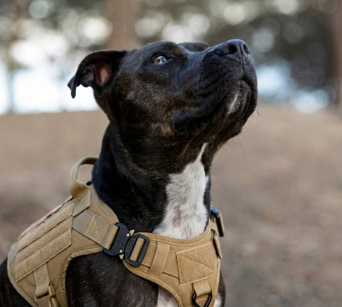 Maison Stealth — Camo Harness & Leash Set
