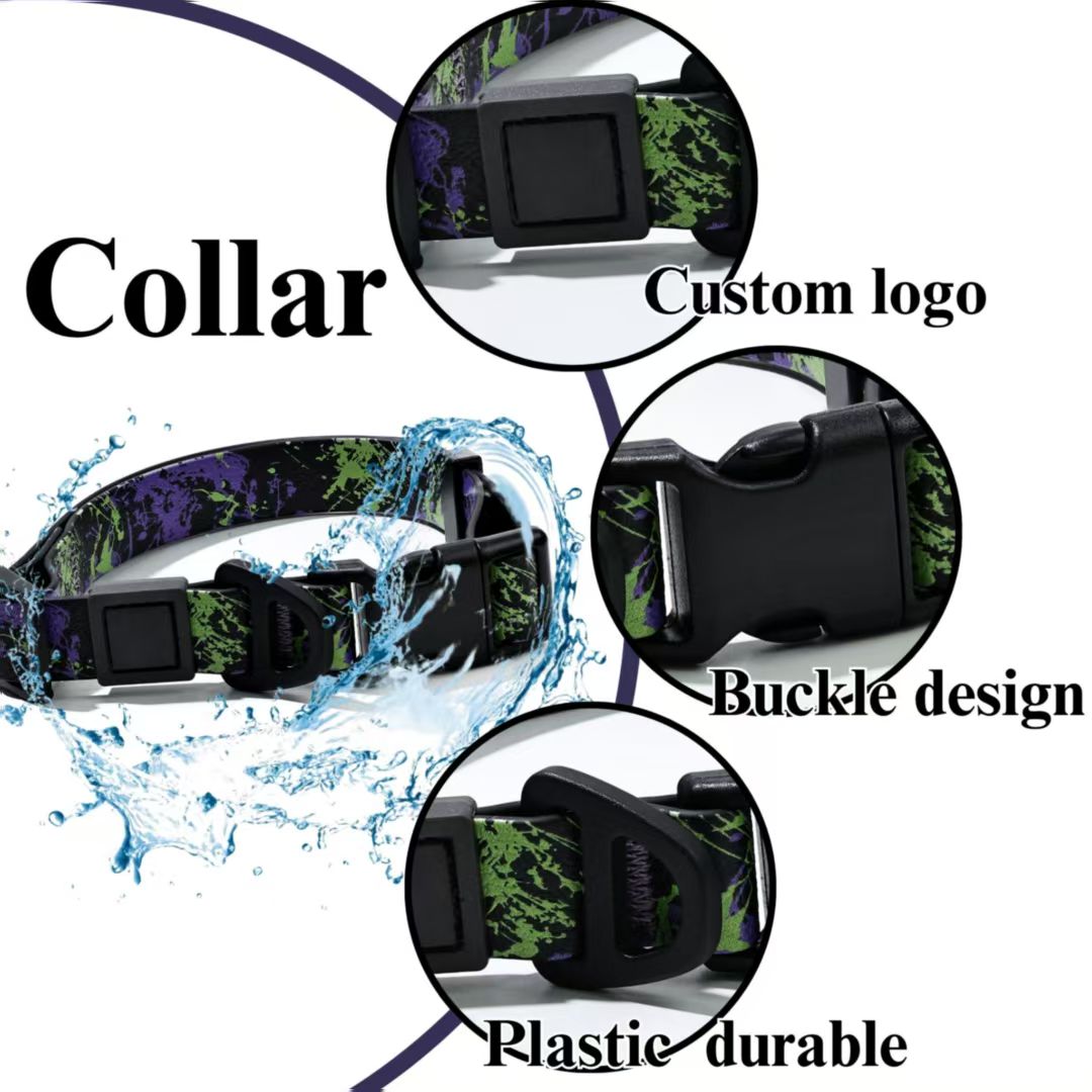 Maison Terrain — Camo Print Outdoor Leash Set