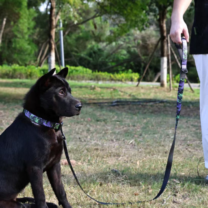 Maison Terrain — Camo Print Outdoor Leash Set