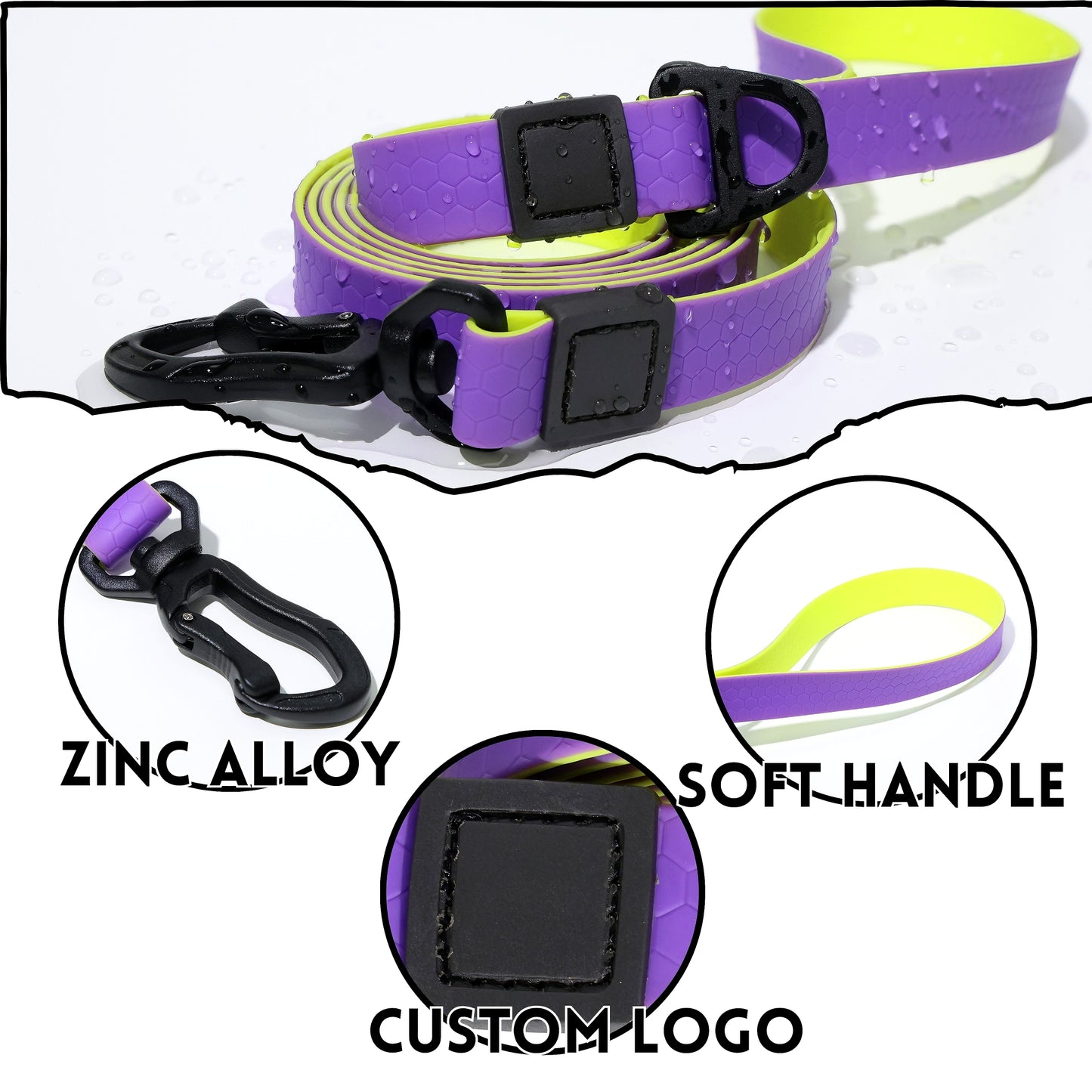 Maison Côte — Honeycomb Grip Leash Set